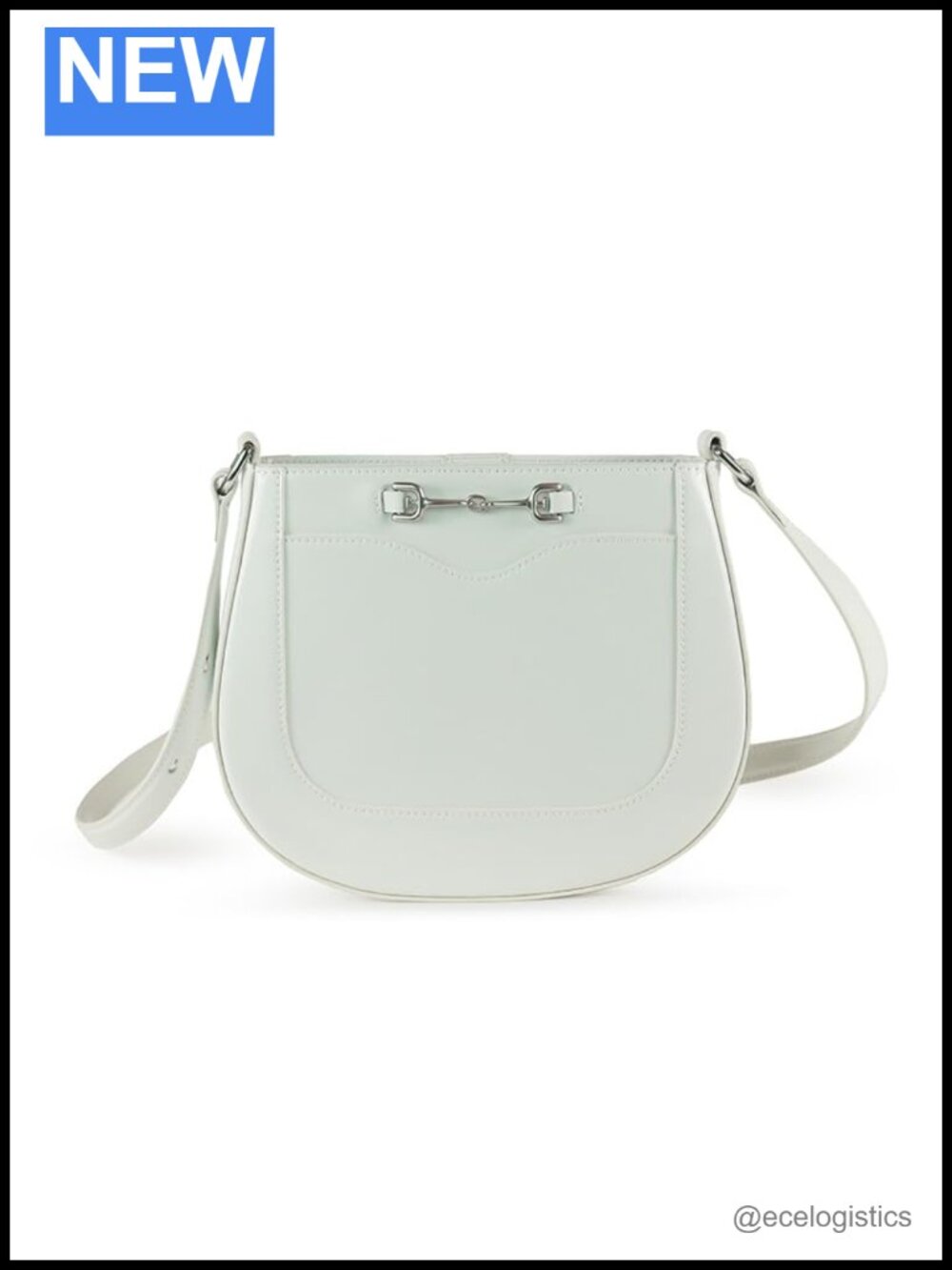 Leather Crossbody Shoulder Bag with Adjustable Strap